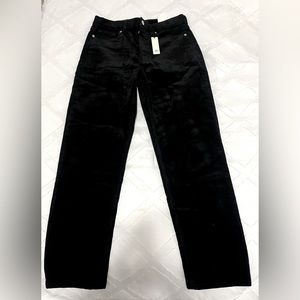 Black Corduroy Pants - Banana Republic